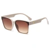 New fashionable and trendy sunglasses from D brand in Europe and America for women, with an ins style and a trendy street style. Large-framed, slimming and versatile sunglasses for men Application Scenario